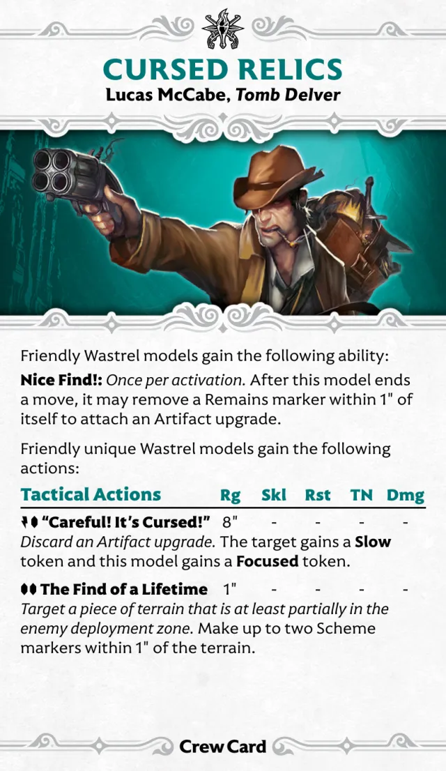 Lucas McCabe Tomb Delver front