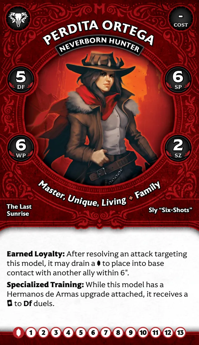 Perdita Ortega, Neverborn Hunter front