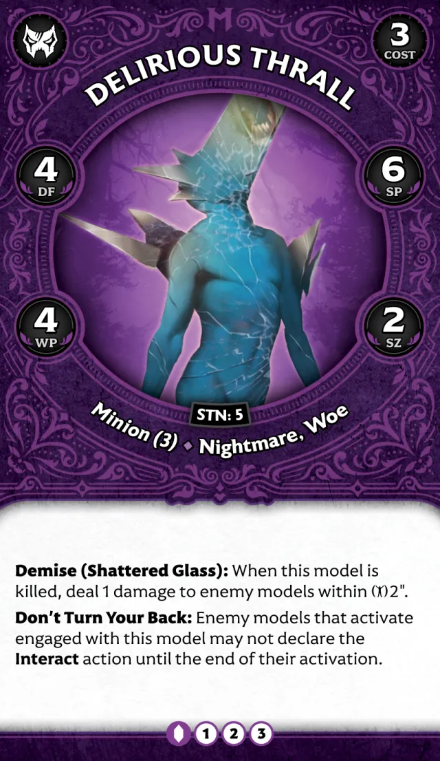 Delirious Thrall B front