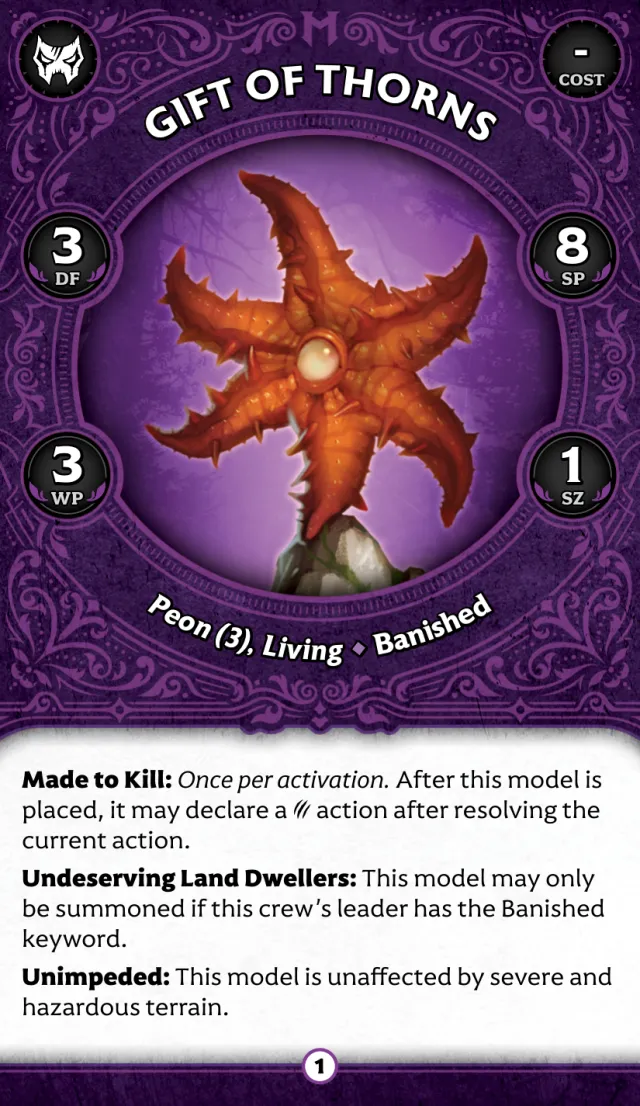 Gift of Thorns B front