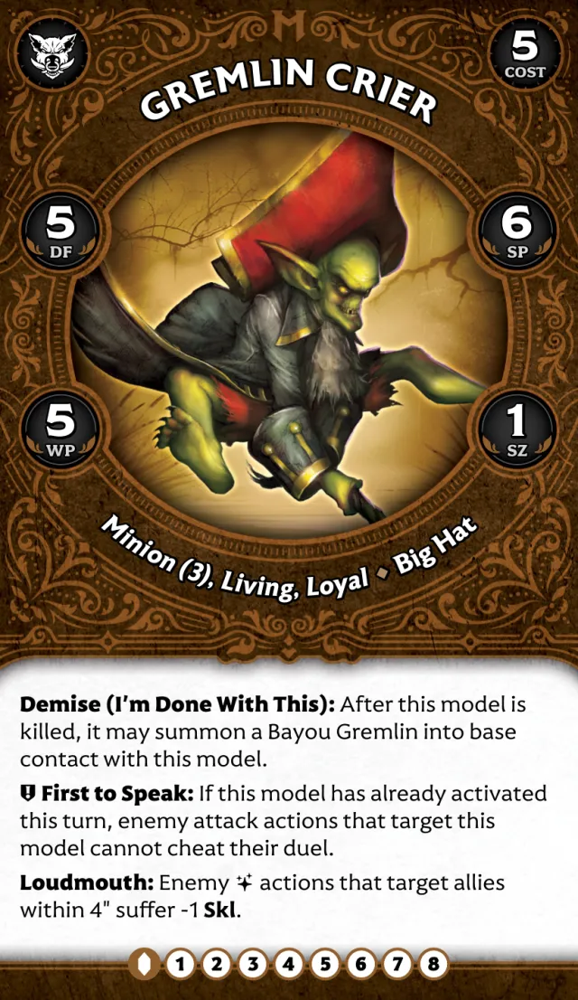 Gremlin Crier B front