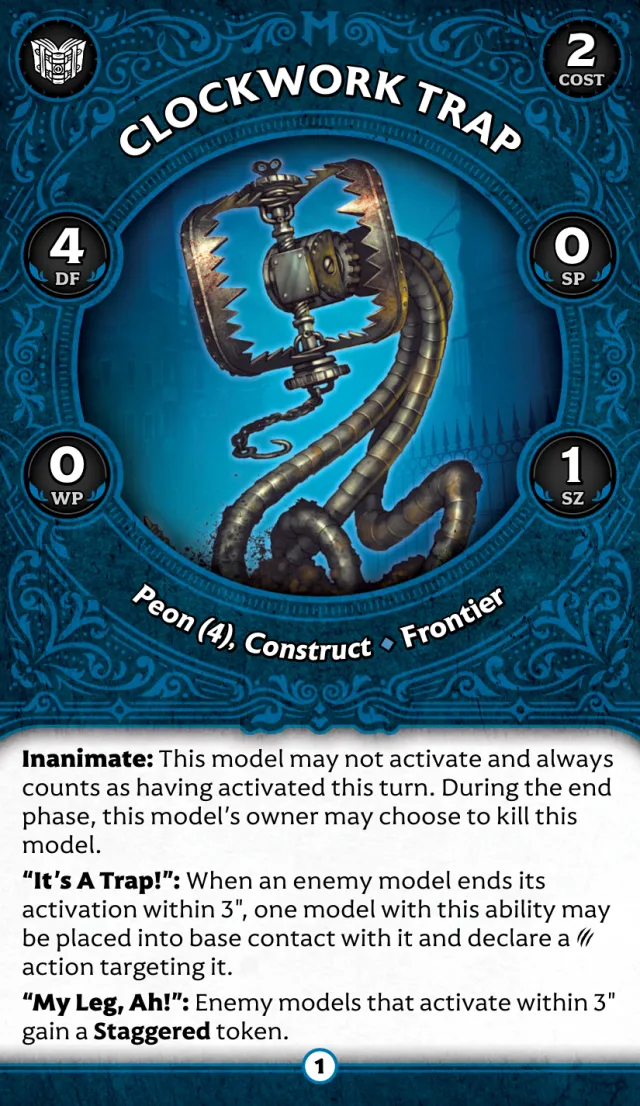 Clockwork Trap A front