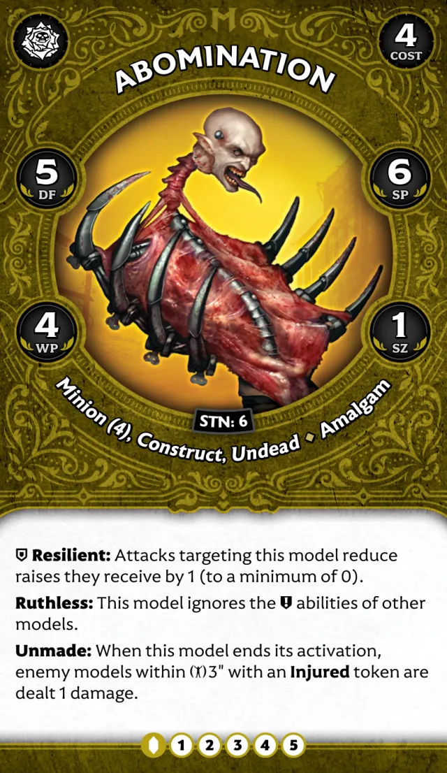Abomination A front