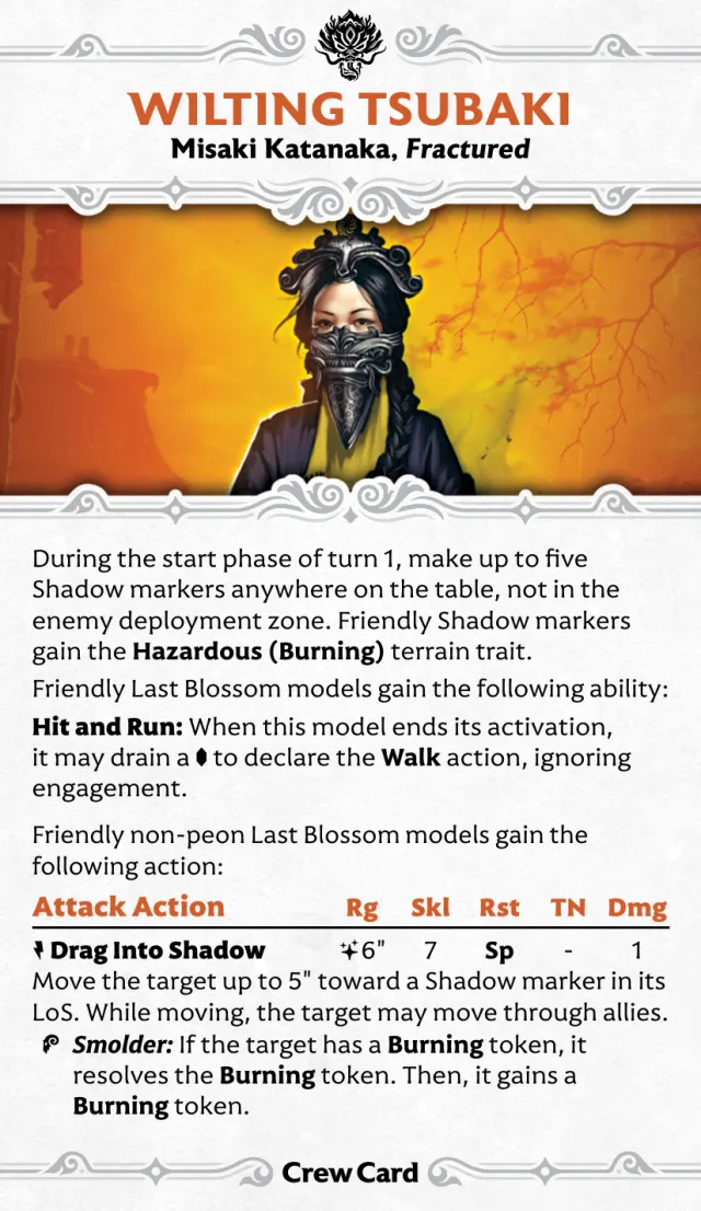 Wilting Tsubaki front