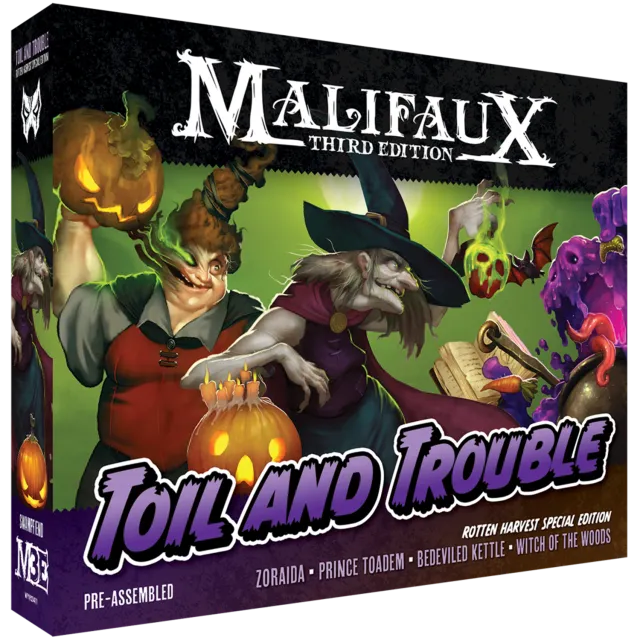 Rotten Harvest - Toil and Trouble front art
