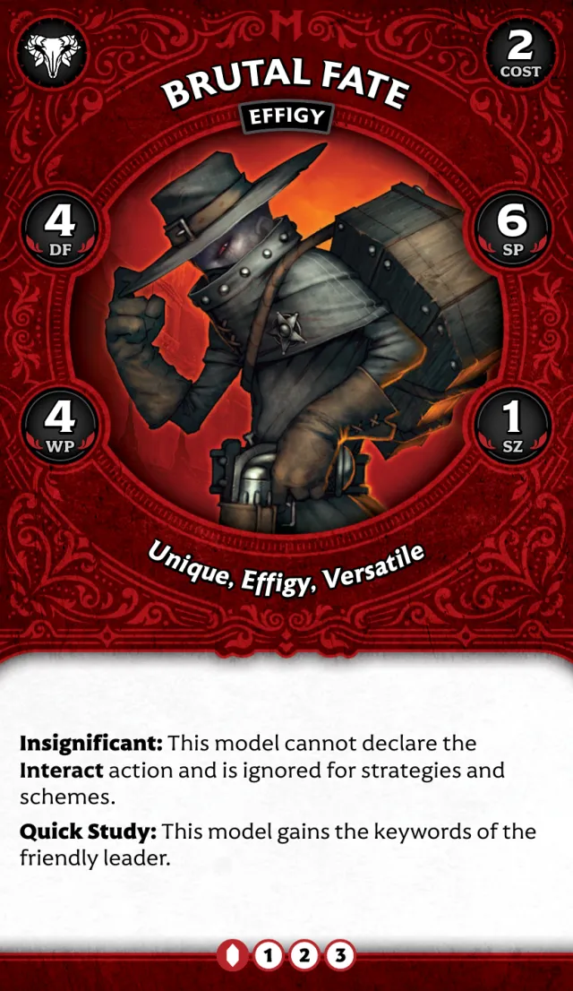 Brutal Fate Effigy front