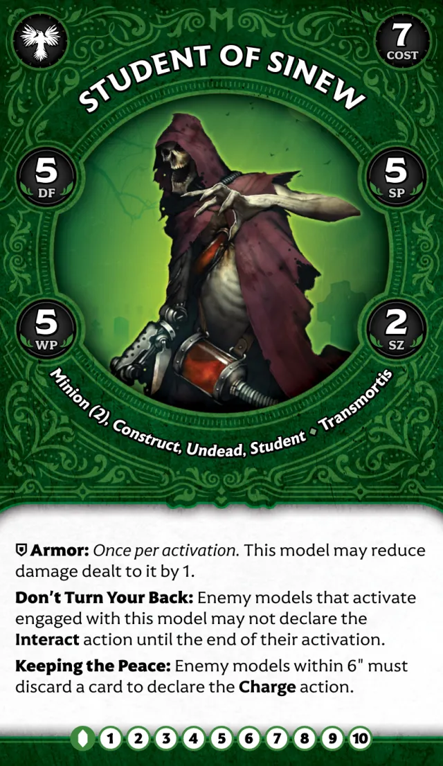 Student of Sinew B front