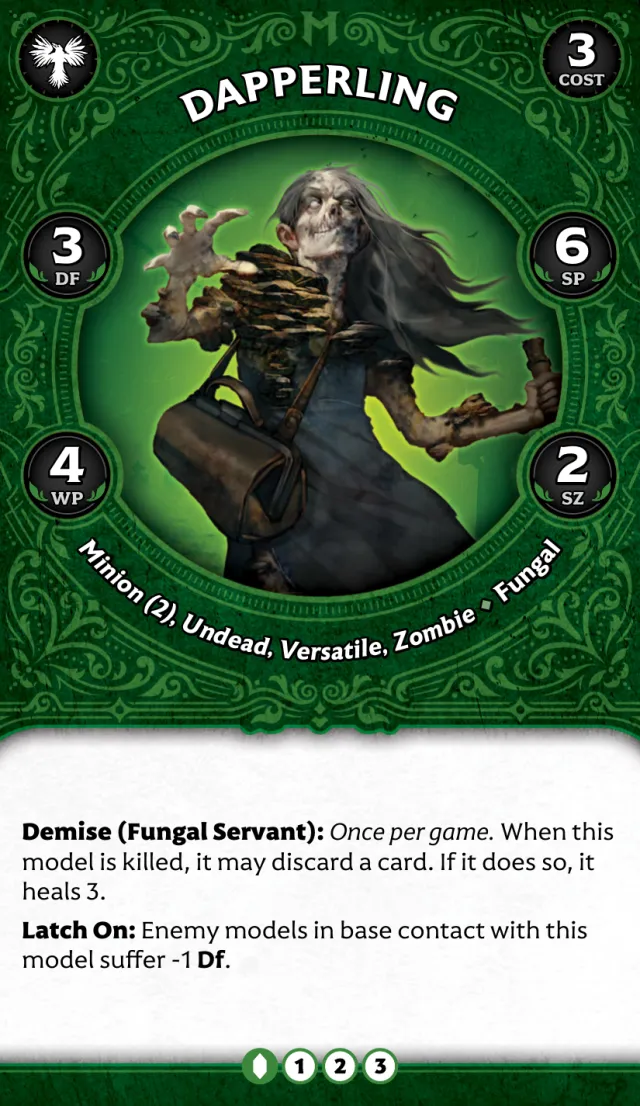 Fungal Dapperling A front