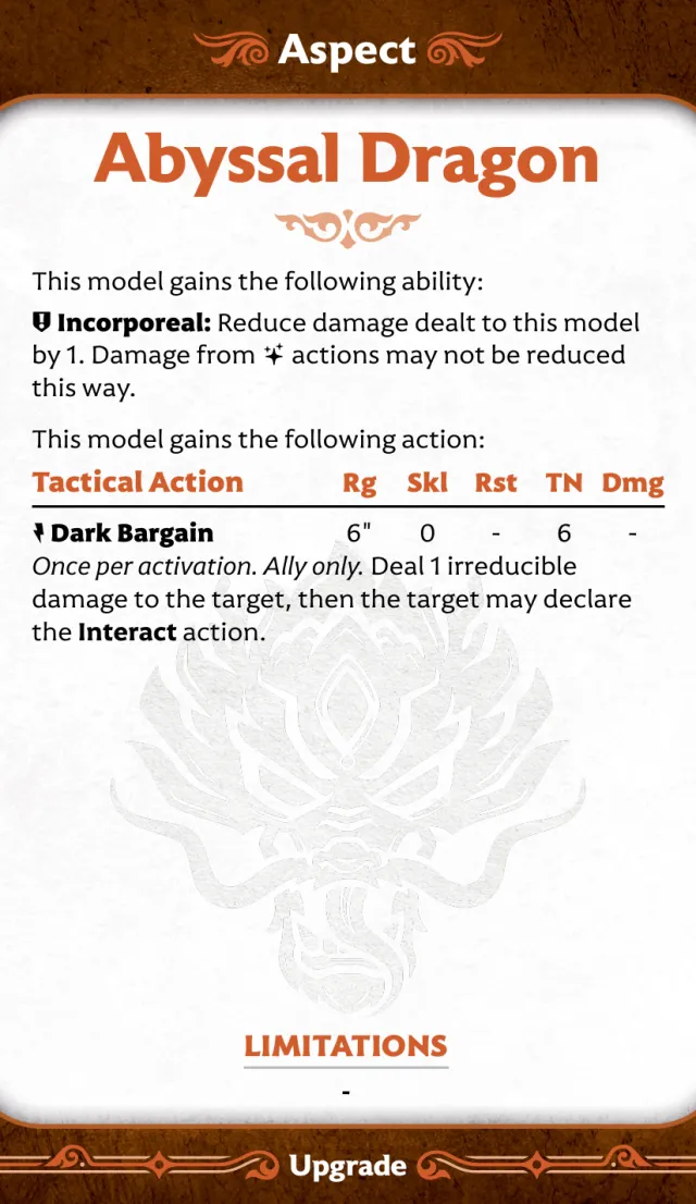 Abyssal Dragon front