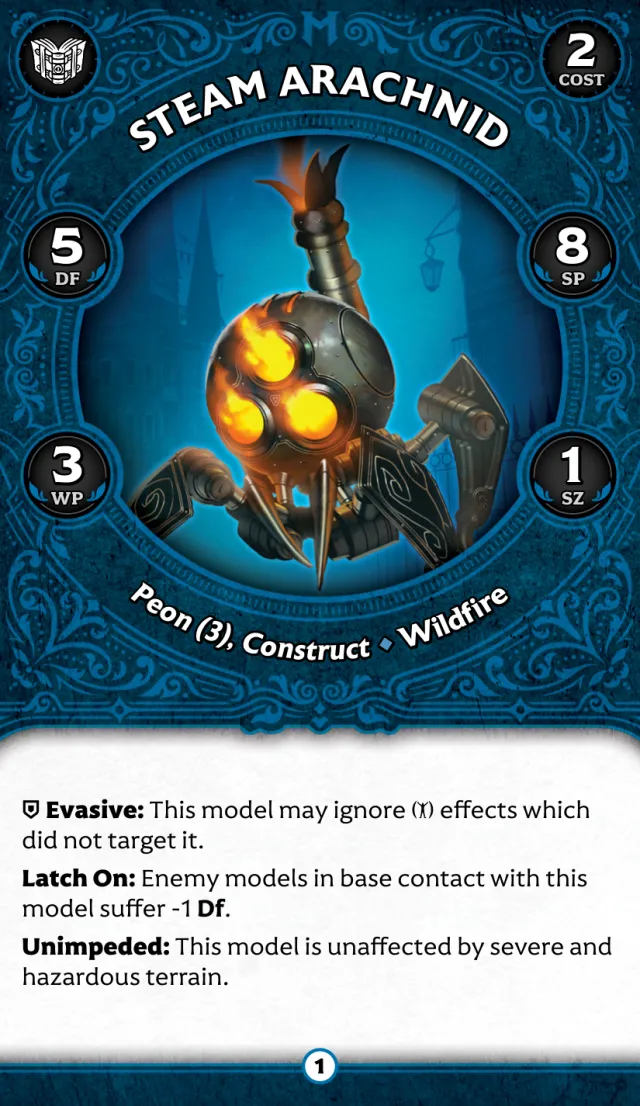 Steam Arachnid A front