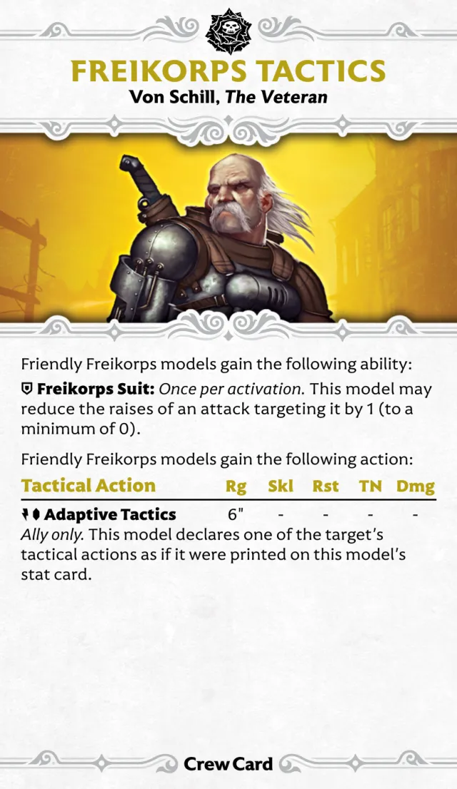 Freikorps Tactics front