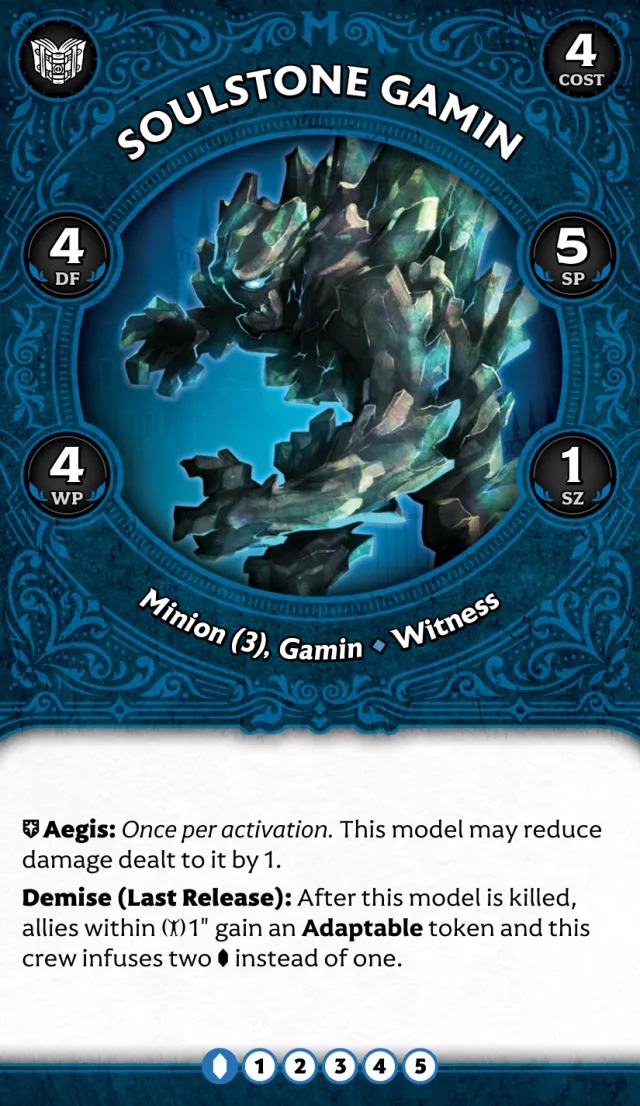 Soulstone Gamin B front
