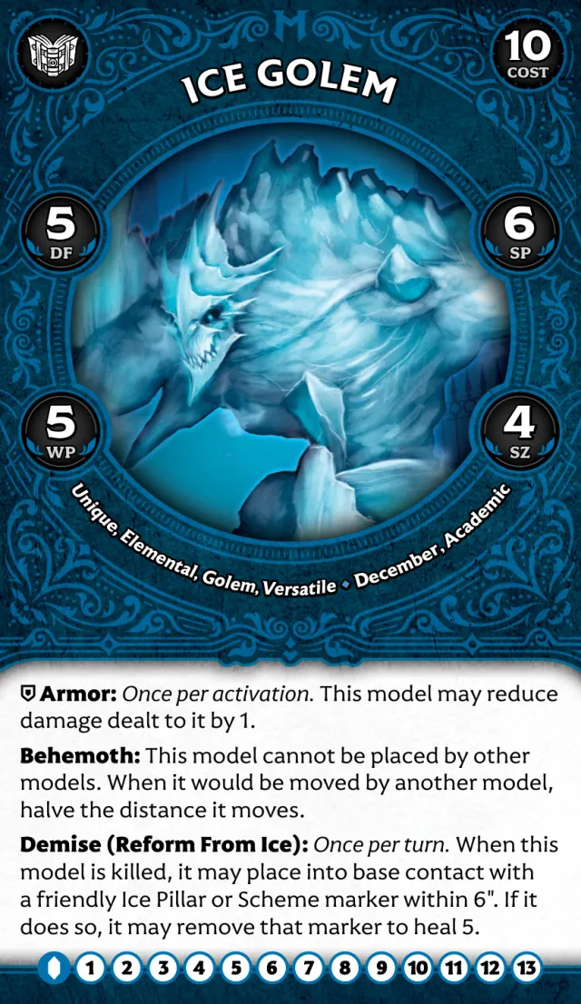Ice Golem front