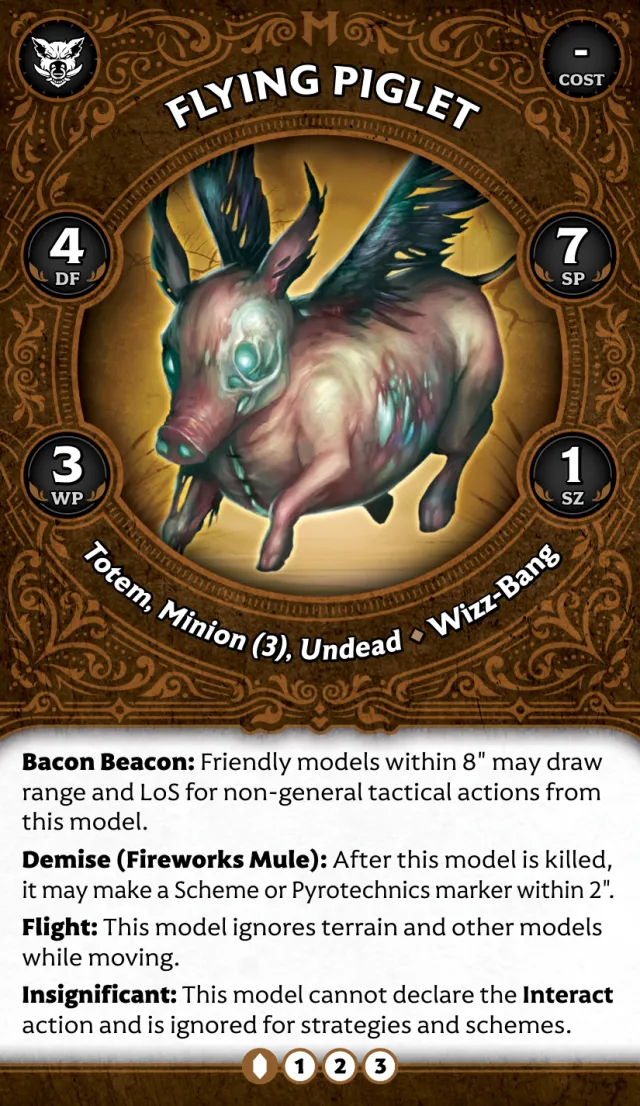 Flying Piglet A front