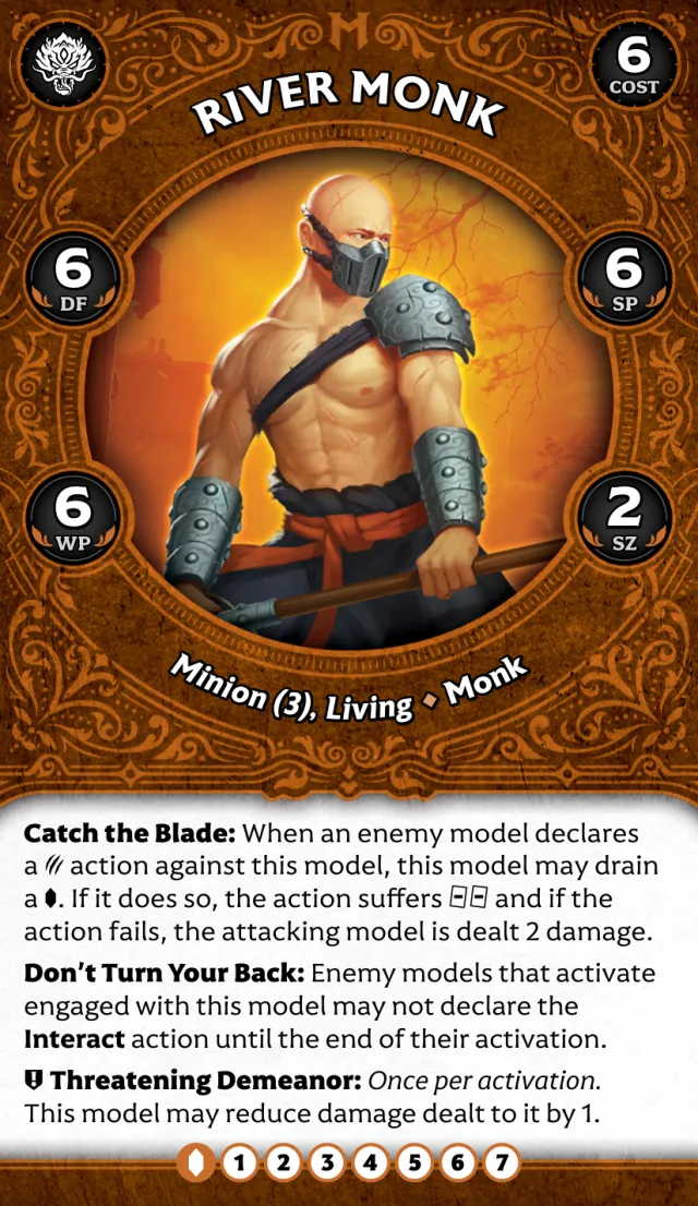 River Monk C front