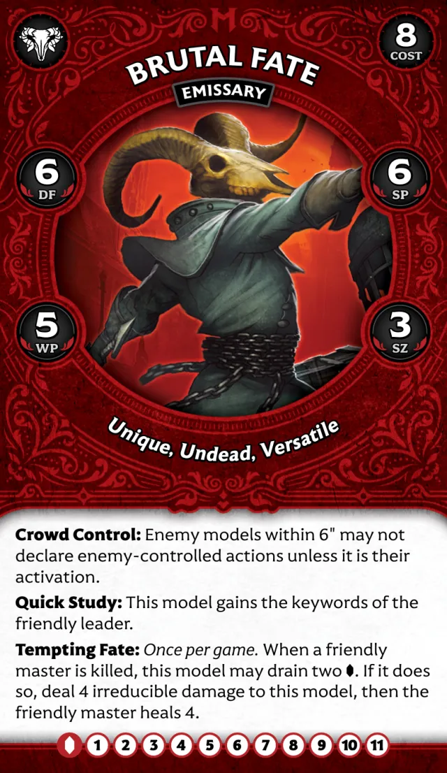 Brutal Fate Emissary front