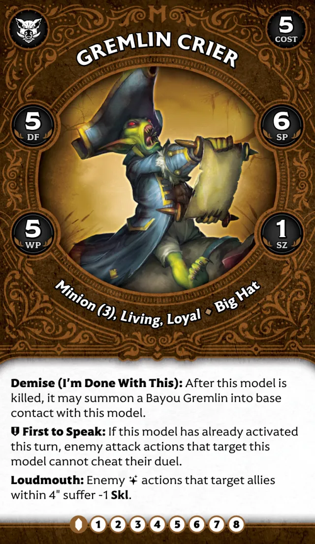 Gremlin Crier A front