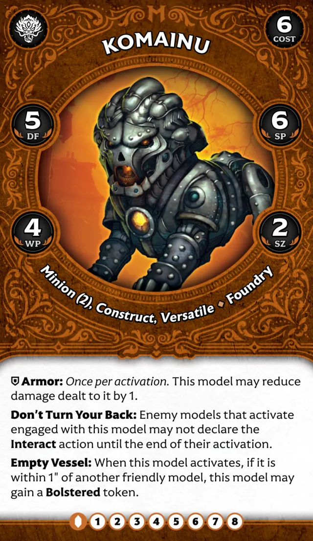 Komainu A front
