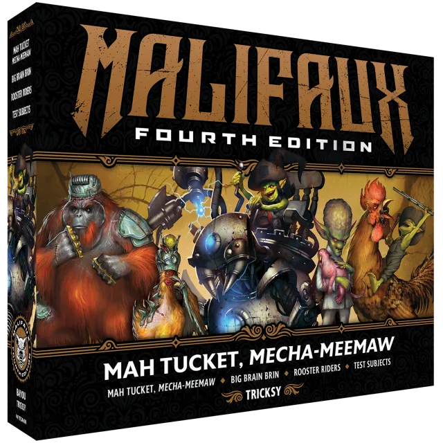 Mah Tucket, Mecha Meemaw front art
