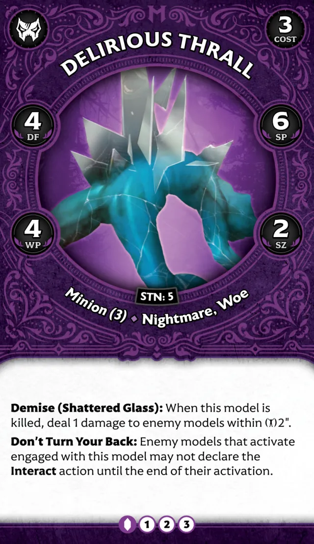 Delirious Thrall C front