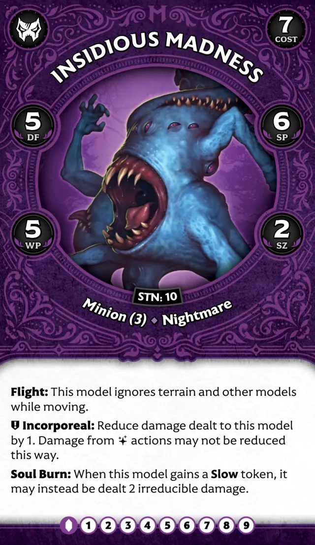 Insidious Madness A front