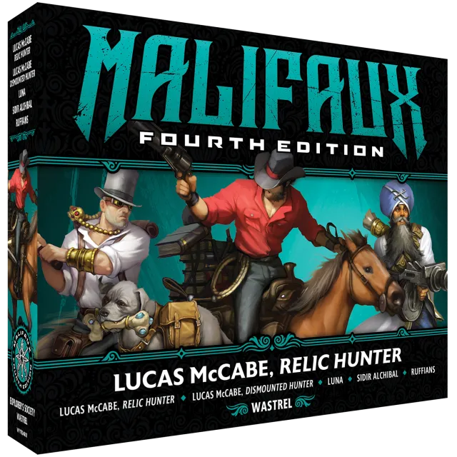 Lucas McCabe, Relic Hunter front art