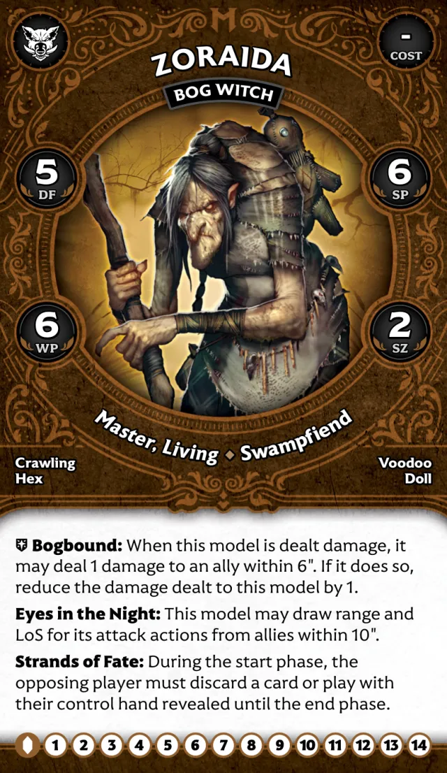 Zoraida, Bog Witch front