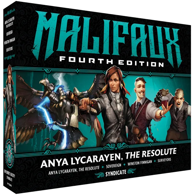 Anya Lycarayen, The Resolute front art