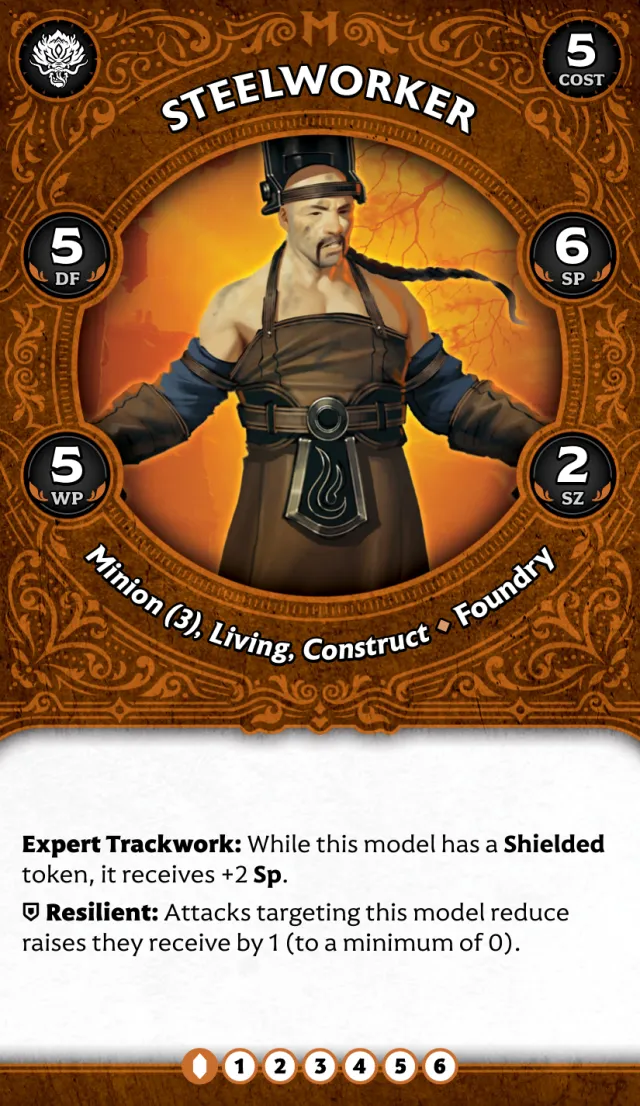 Steelworker A front