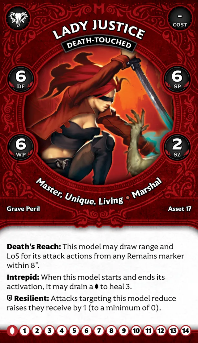 Lady Justice, Death Touched front