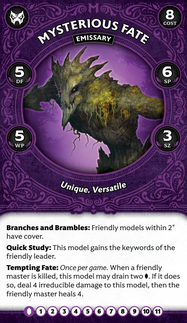 Mysterious Fate Emissary front
