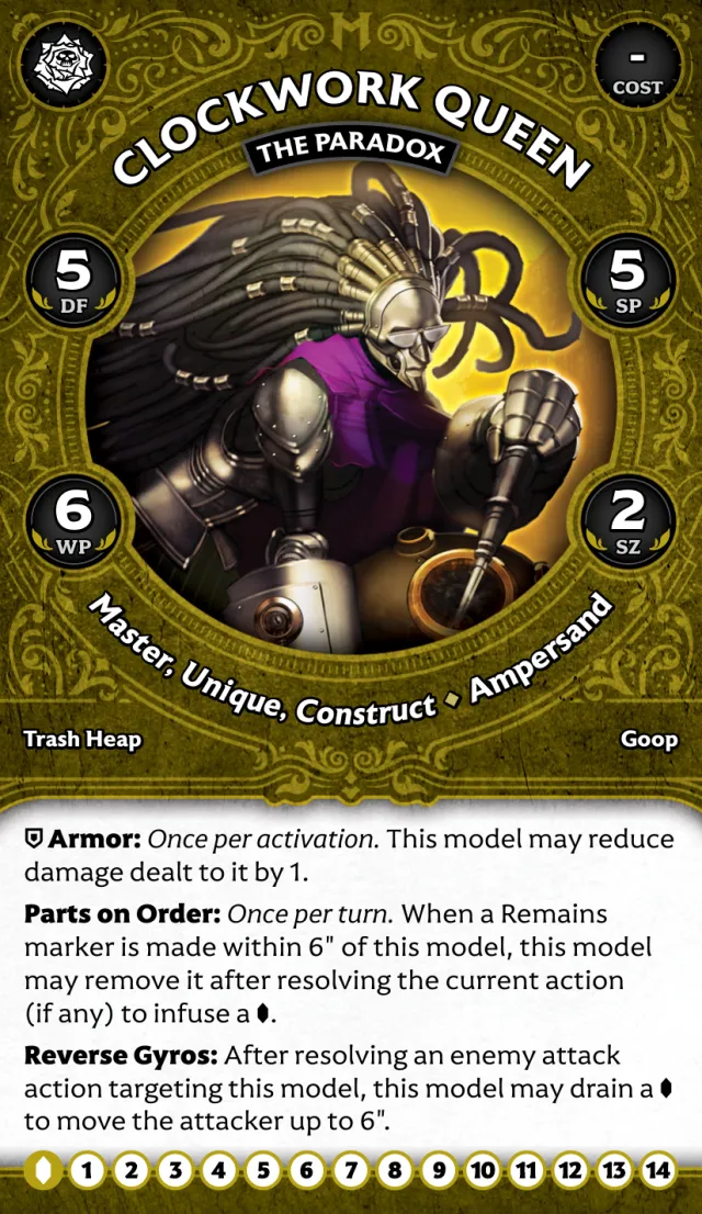 Clockwork Queen, The Paradox front