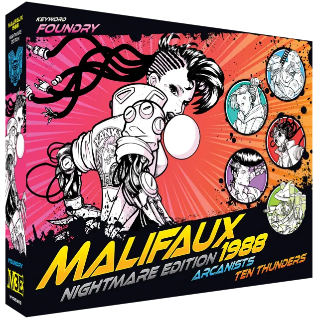 Malifaux 1988 Nightmare Box front art