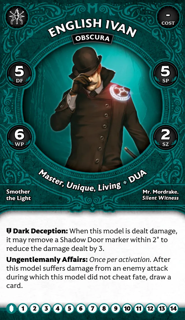 English Ivan, Obscura front
