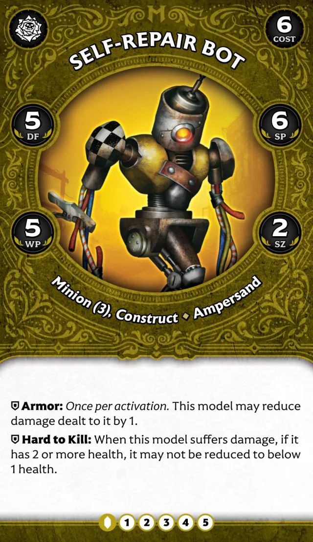 Self-Repair Bot A front
