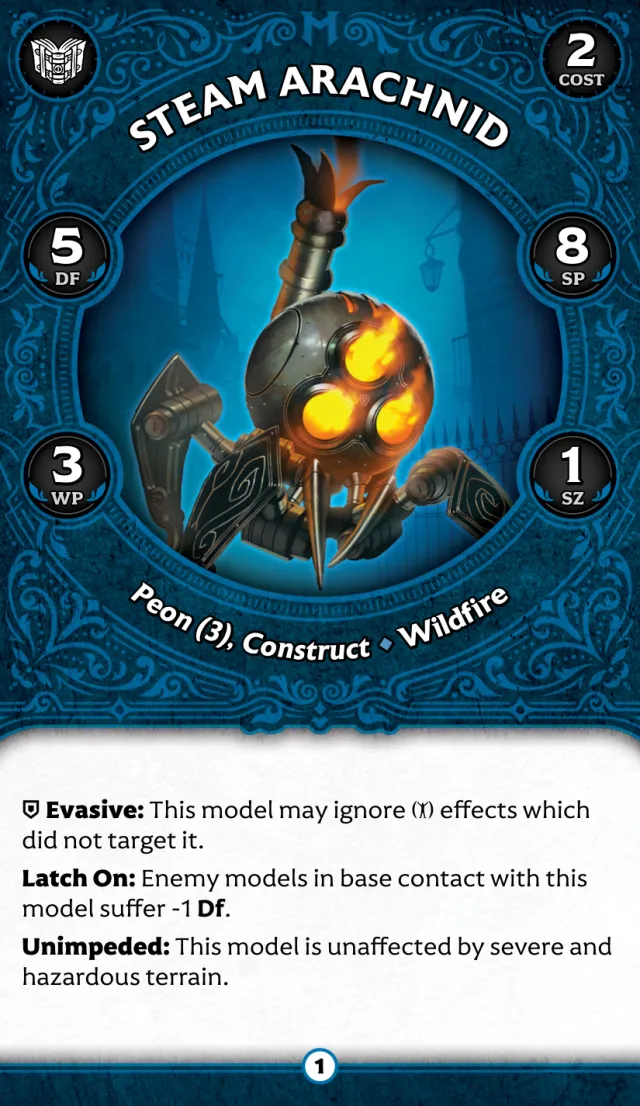 Steam Arachnid B front