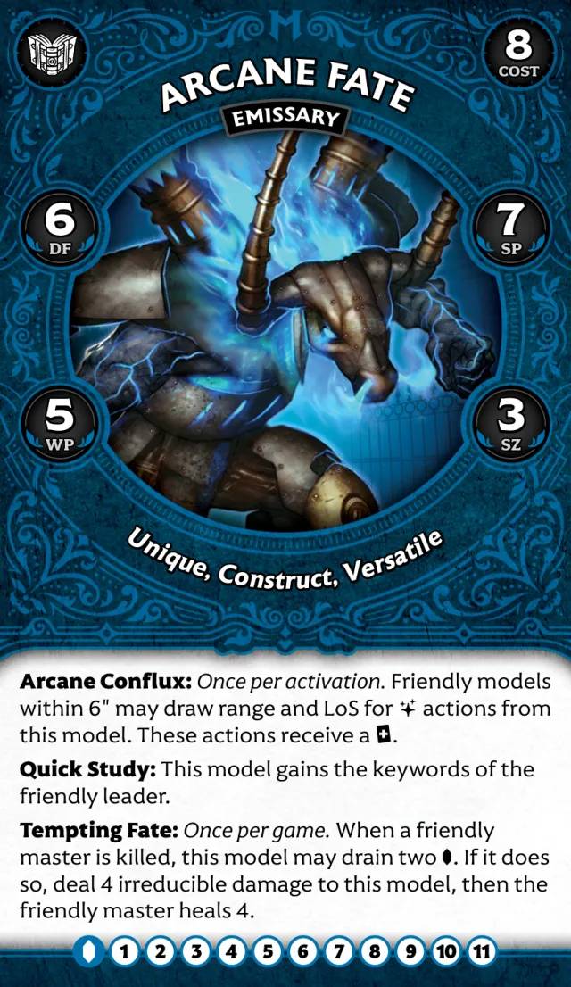 Arcane Fate Emissary front