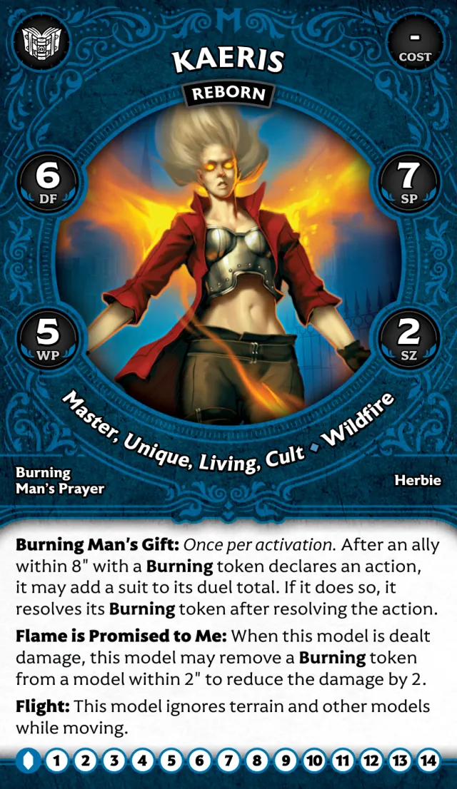 Kaeris, Reborn front