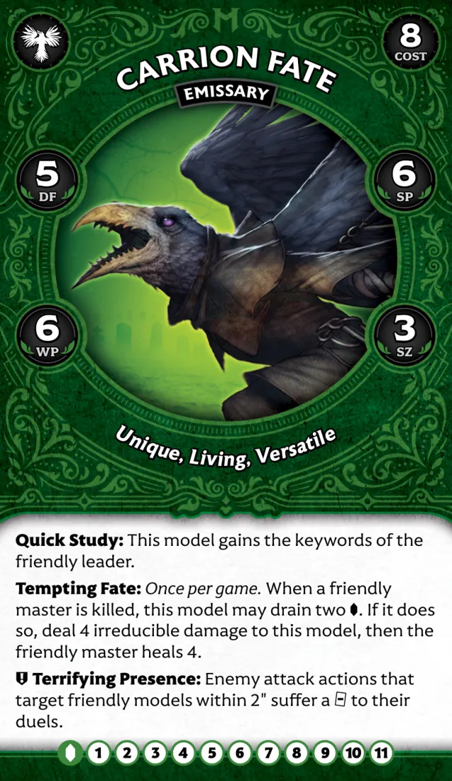 Carrion Fate Emissary front
