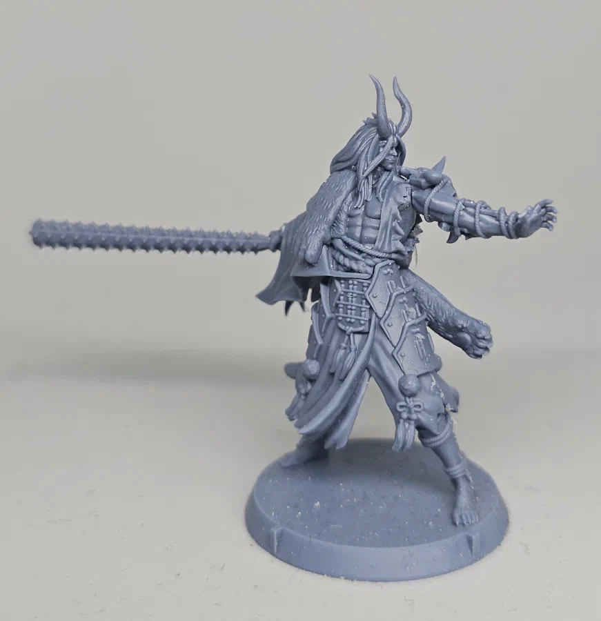 Blue Rasetsu, standard sculpt