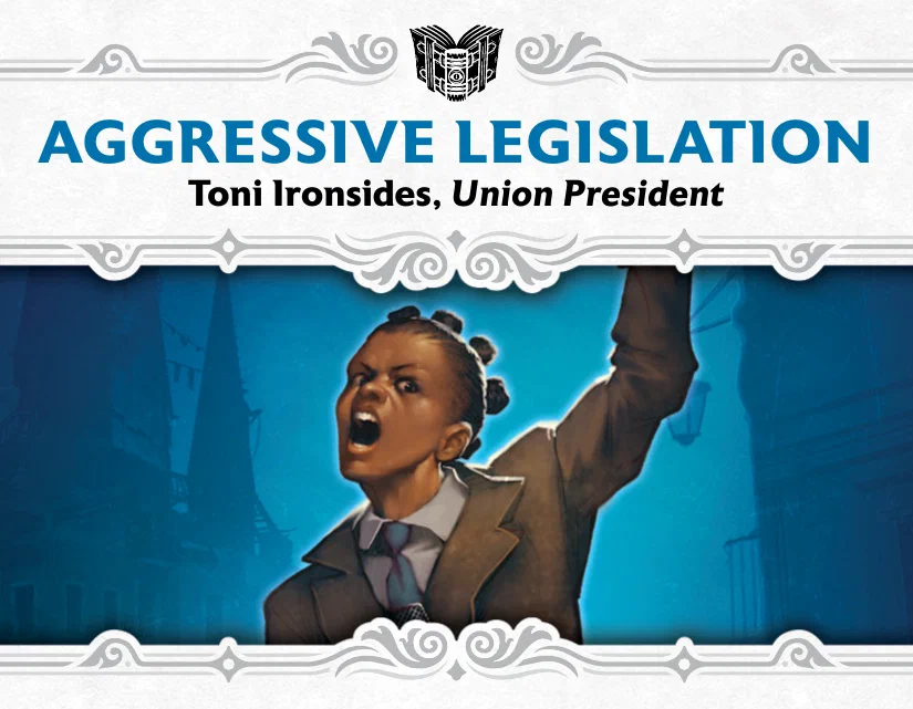 Aggressive Legislation front