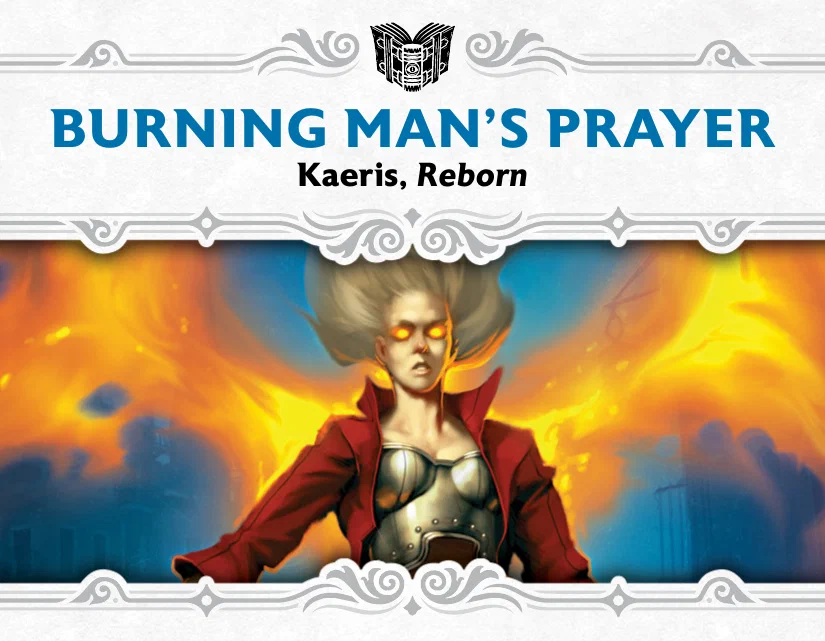 Burning Man's Prayer front