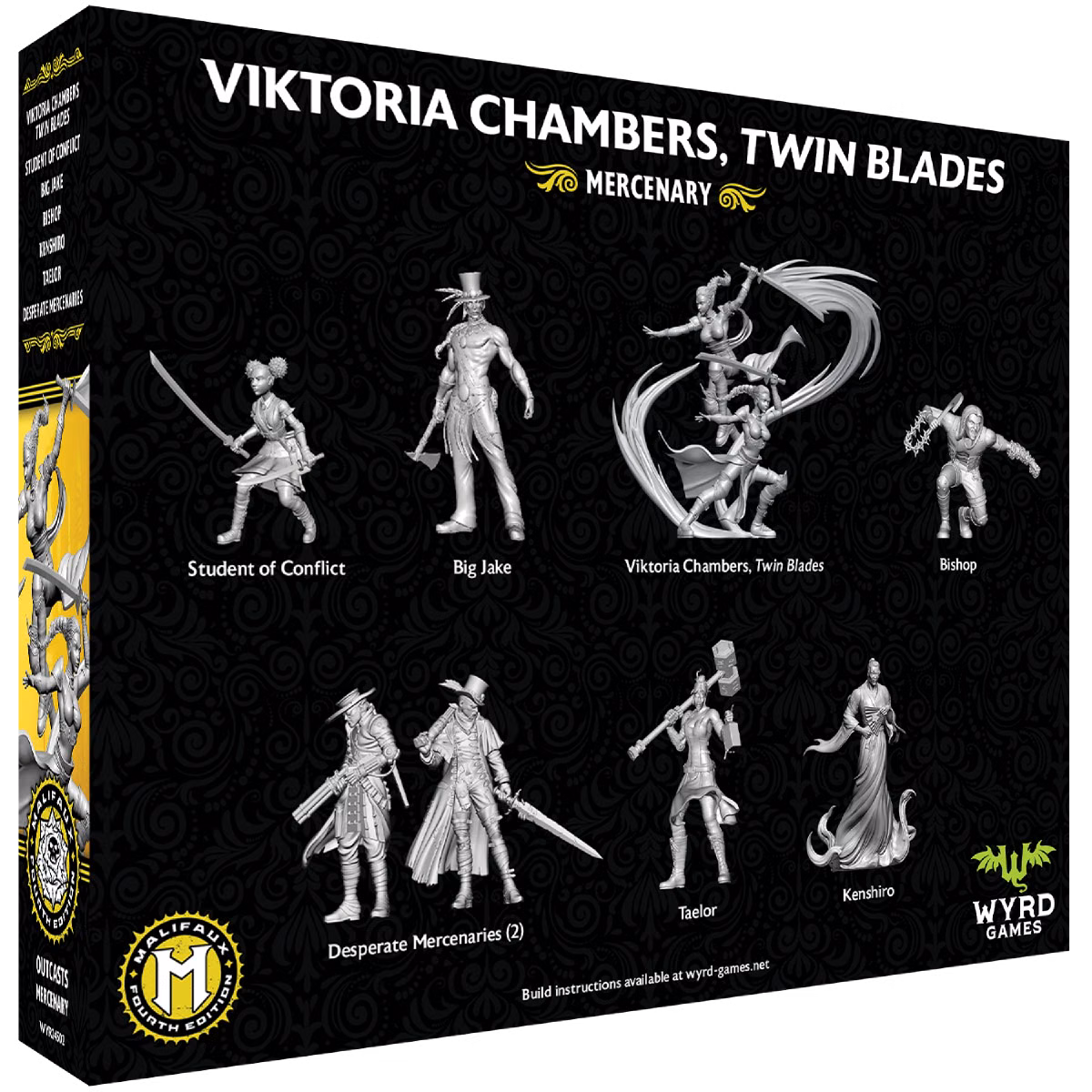 Viktoria Chambers, Twin Blades back art