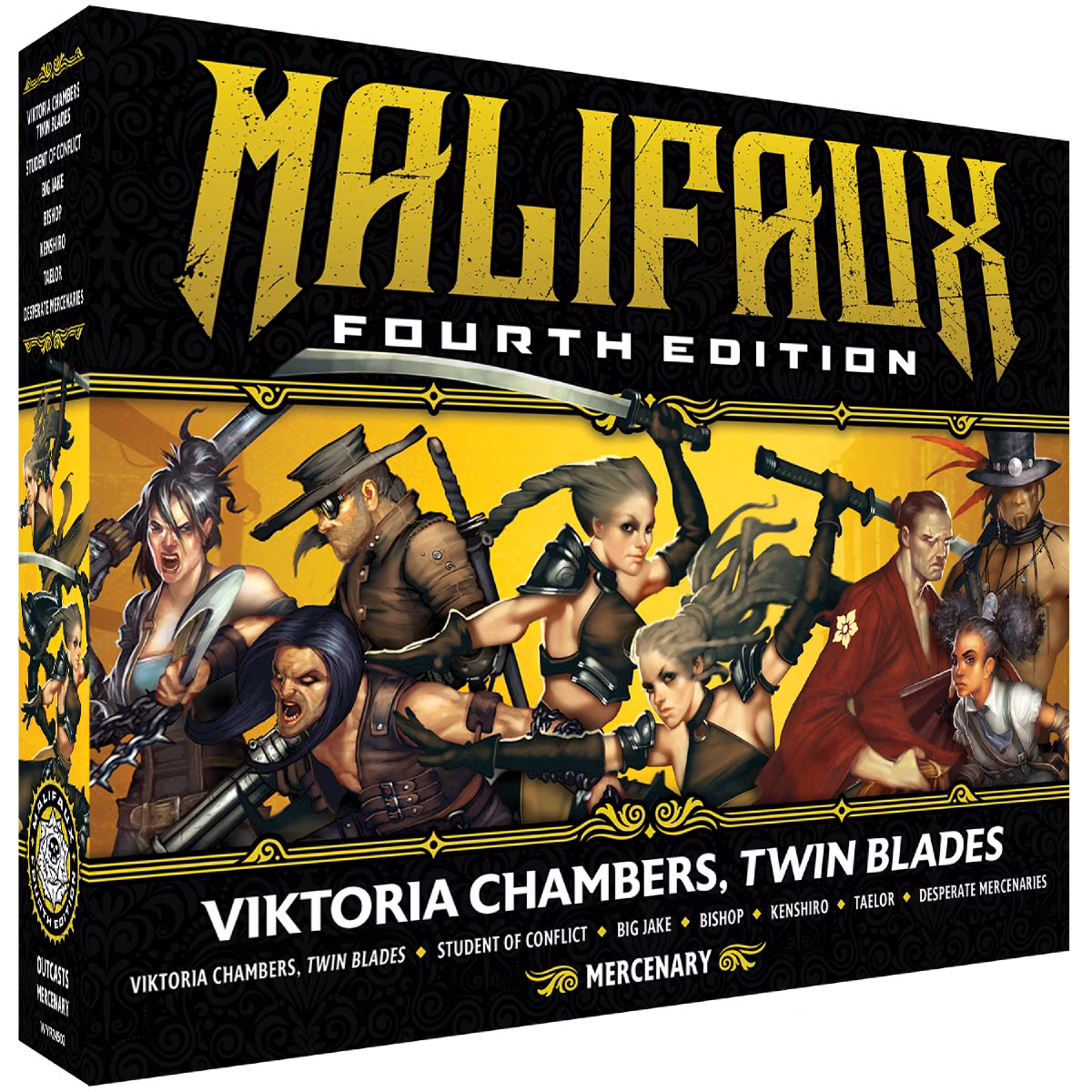 Viktoria Chambers, Twin Blades front art