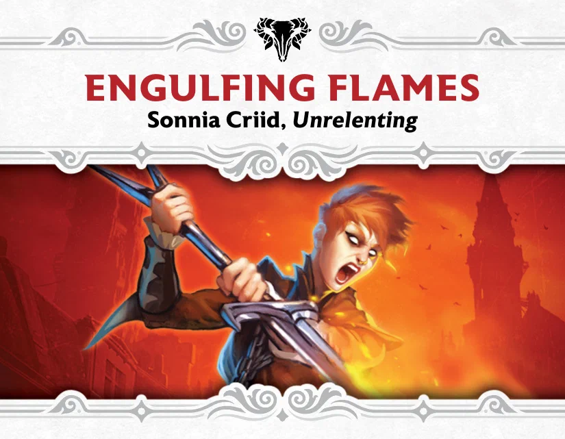 Engulfing Flames front