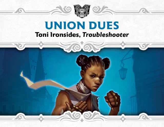 Union Dues front