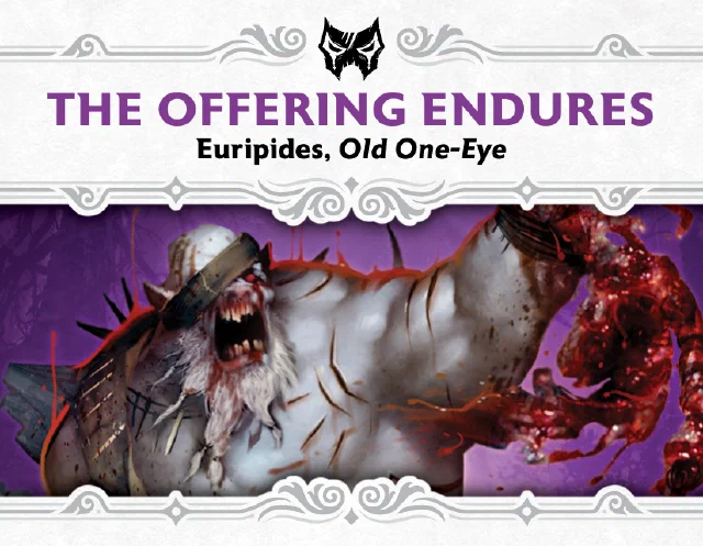 The Offering Endures front