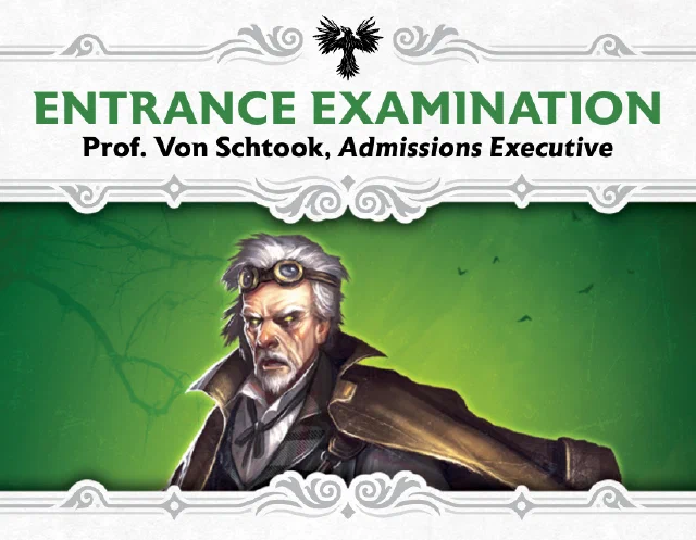 Entrance Examination front