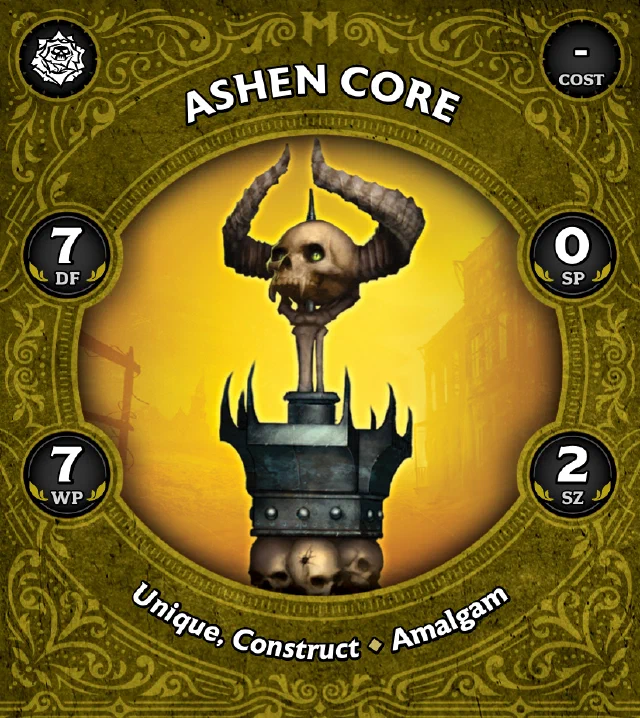 Ashen Core front