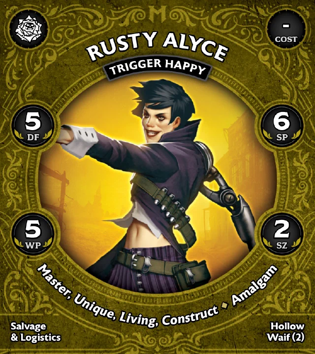 Rusty Alyce, Trigger Happy front